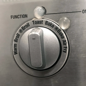 Tactile Bumps on Appliance