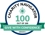 Charity Navigator Give With Confidence Score 100 out of 100