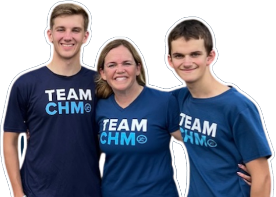 Damon, Michelle, and Brixton Holbrook.