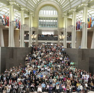 Large group of rare disease advocates, including H. Eric Hartman, CRF Director of Advocacy, during 2026 Rare Disease Week on Capitol Hill in Washington, D.C..